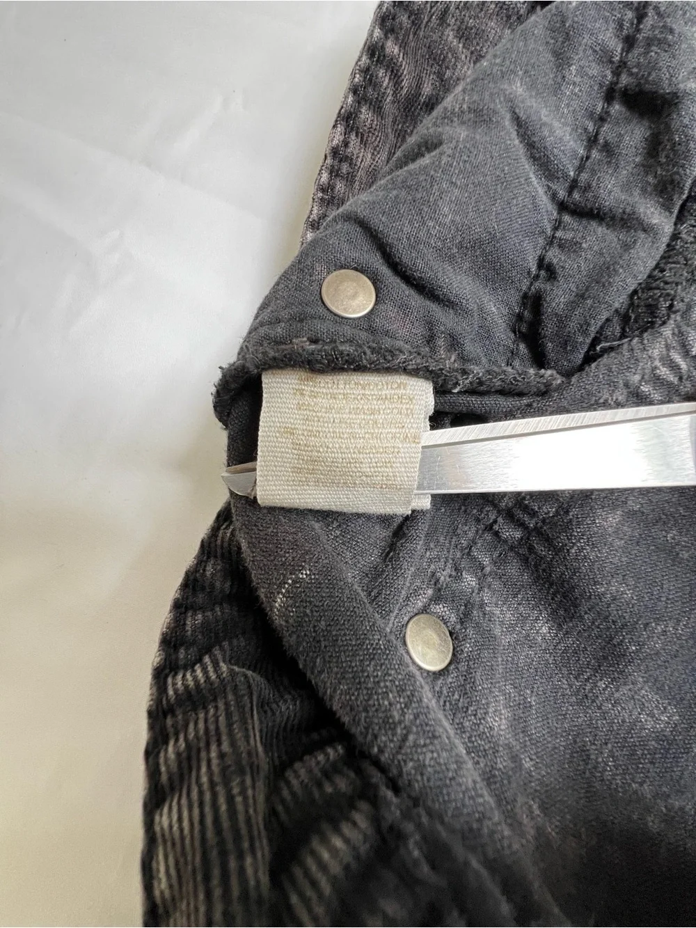 Free People washed charcoal